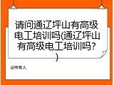 请问通辽坪山有高级电工培训吗(通辽坪山有高级电工培训吗？)