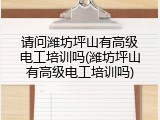 请问潍坊坪山有高级电工培训吗(潍坊坪山有高级电工培训吗)
