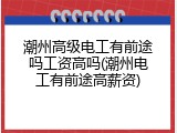 潮州高级电工有前途吗工资高吗(潮州电工有前途高薪资)