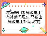 在马鞍山考高级电工有补助吗现在(马鞍山高级电工补助现在)