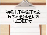 初级电工等级证怎么报考林芝(林芝初级电工证报考)