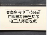 秦皇岛考电工技师证在哪里考(秦皇岛考电工技师证地点)
