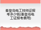 秦皇岛电工技师证报考多少钱(秦皇岛电工证报考费用)