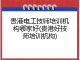 贵港电工技师培训机构哪家好(贵港好技师培训机构)