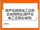 葫芦岛高级电工证报名官网网址(葫芦岛电工证报名官网)
