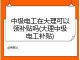 中级电工在大理可以领补贴吗(大理中级电工补贴)